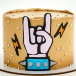 Bolo espatulado rock